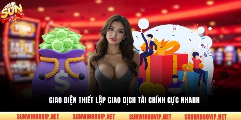 Giao diện thiết lập giao dịch tài chính cực nhanh
