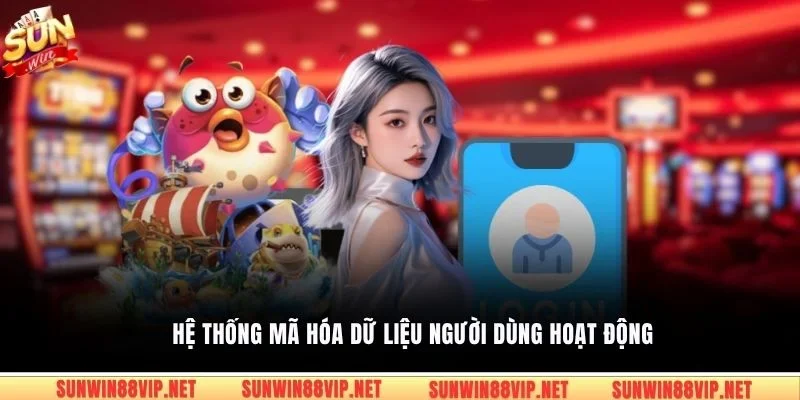 Hệ thống mã hóa dữ liệu người dùng hoạt động